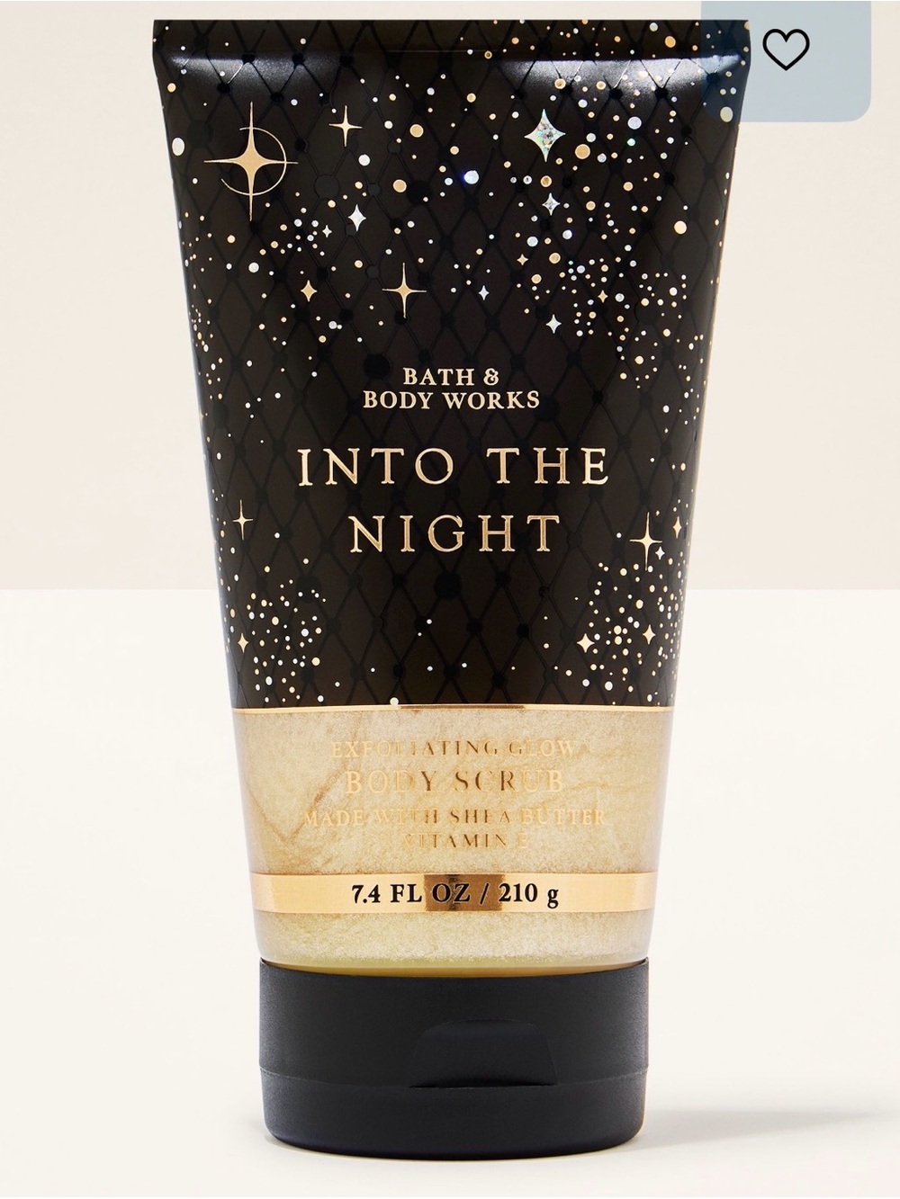 New! Bath & Body Works Into The Night Exfoliating Glow Body Scrub